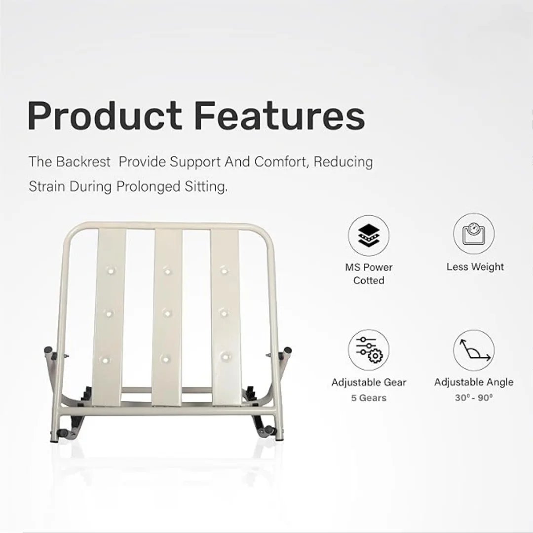 Manual Back Rest metal photo 3