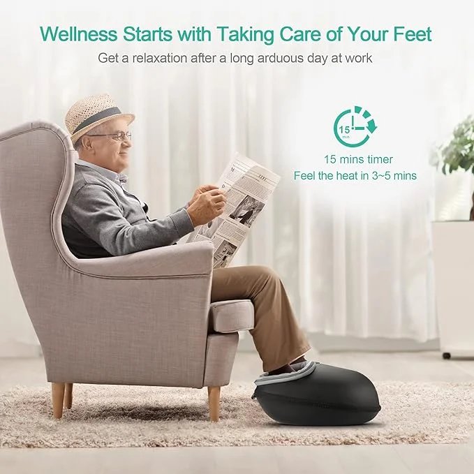 Foot massager with airbag system photo 2
