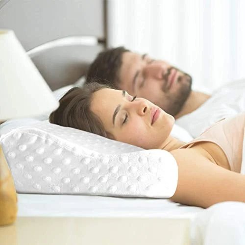 Memory Foam Cervical Contour Medical Pillow Orthopedic Pillow for Neck Back Pain Relief for Sleeping